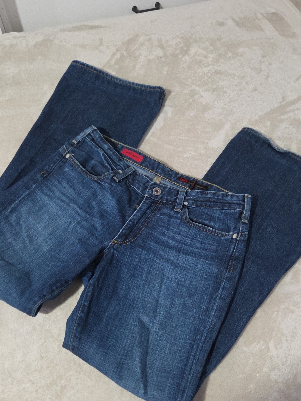 Ag Adriano Goldschmied Dark Blue Bootcut Jeans - Women's